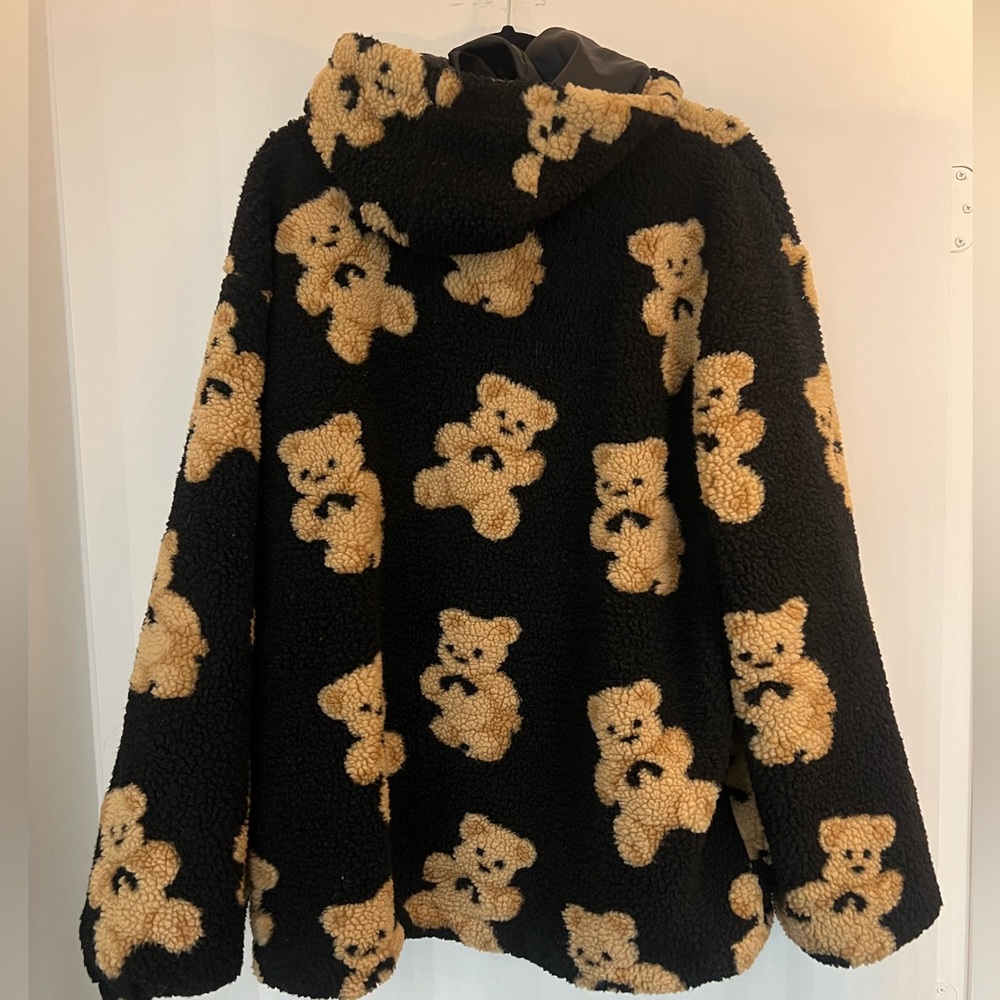 Teddy bear jacket 🧸 Size large - Picture 2 of 3